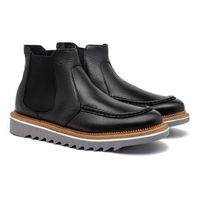 Bota Chelsea Laroche Bolt Em Couro - Preto