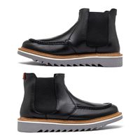 Bota Chelsea Laroche Bolt Em Couro - Preto