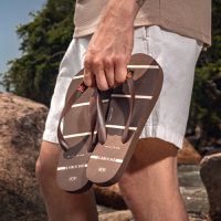 Chinelo Laroche Cairo - Tira Marrom