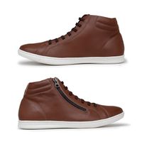 Sapatenis Cano Alto Masculino LRC Cayene - Brown