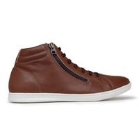 Sapatenis Cano Alto Masculino LRC Cayene - Brown