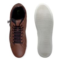Sapatenis Cano Alto Masculino LRC Cayene - Brown