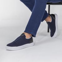 Tenis Casual Knit Cell Laroche - Azul