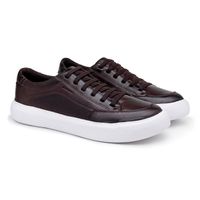 Sapatenis Casual Laroche Cell em Couro - Café