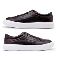 Sapatenis Casual Laroche Cell em Couro - Café