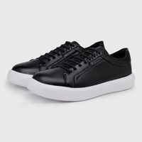 Sapatenis Casual Laroche Cell em Couro - Preto