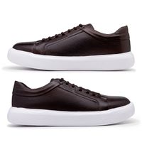 Sapatenis Casual Laroche Cell em Couro - Café