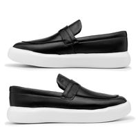 Slip On Loafer Laroche Cell em Couro - Preto