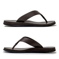 Chinelo Masculino Toledo em Couro - Café