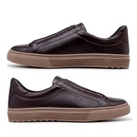 Sapatenis Masculino Laroche Connect em Couro - Café