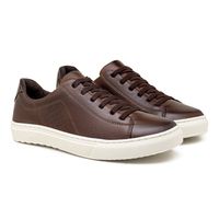 Sapatenis Casual Laroche Connect em Couro - Café