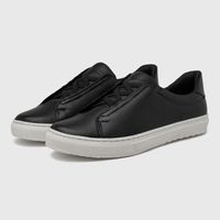 Sapatenis Masculino Laroche Connect x em Couro - Preto