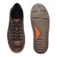 Sapatenis Masculino Connect em Couro - Brown
