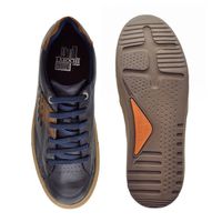 Sapatenis Masculino Connect em Couro - Royal