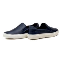 Slip On Masculino Connect em Couro - Marinho E L