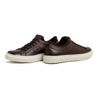 Sapatenis em Couro Casual Masculino Connect - Marrom E L