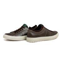 Sapatenis em Couro Casual Masculino Connect - Cinza E L