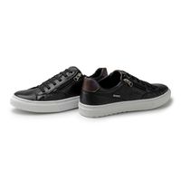 Sapatenis em Couro Casual Masculino Connect - Preto