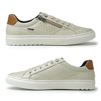 Sapatenis em Couro Casual Masculino Connect - Neve