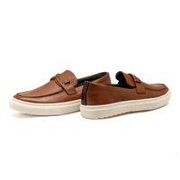 Slip On Loafer Laroche Connect em Couro - Whisky