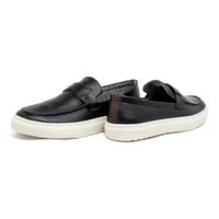 Slip On Loafer Laroche Connect em Couro - Preto