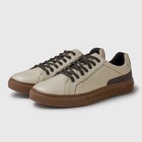 Sapatenis Casual Connect em Couro - Neve