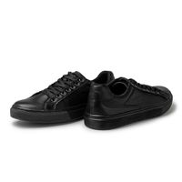 Sapatenis Casual Connect em Couro - Preto