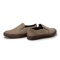 Slip On Yate Masculino Connect em Couro - Bege E L