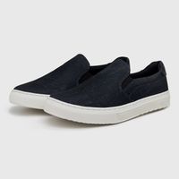 Slip On Iate Masculino LRC Connect - Jeans Preto E L