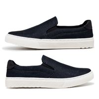 Slip On Iate Masculino LRC Connect - Jeans Preto E L