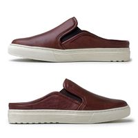 Mule Masculino Connect em Couro - Brown