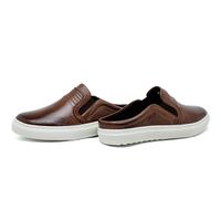 Mule Masculino Laroche Connect em Couro - Chocolate