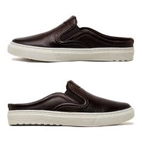 Mule Masculino Laroche Connect em Couro - Café