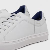Sapatenis Masculino Laroche Connect em Couro - Branco