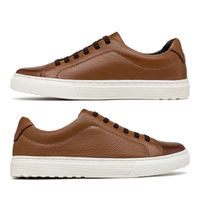 Sapatenis Masculino Laroche Connect em Couro - Conhaque E L