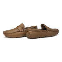 Mocassim Drive Creta em Couro - Conhaque E L
