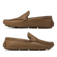 Mocassim Drive Creta em Couro - Conhaque E L