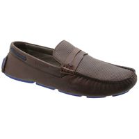 Mocassim Drive Creta em Couro - Conhaque E L
