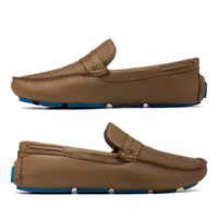 Mocassim Drive Creta em Couro - Conhaque E L