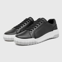 Sapatenis Casual Laroche Daytona em Couro - Preto