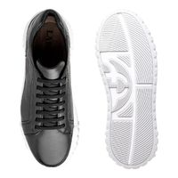 Sapatenis Casual Laroche Daytona em Couro - Preto