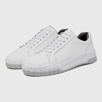 Sapatenis Casual Laroche Daytona em Couro - Branco