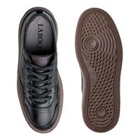 Sapatenis Casual Masculino Dublin em Couro - Preto