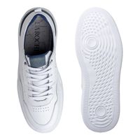 Sapatenis Casual Masculino Dublin em Couro - Branco