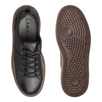 Sapatenis Casual Masculino Dublin em Couro - Preto E L 