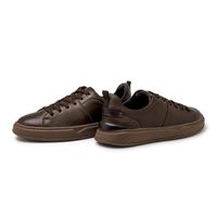 Sapatenis Casual Masculino Dublin em Couro - Chocolate