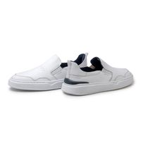 Slip On Yate Masculino Dublin em Couro - Branco