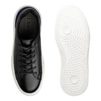 Sapatenis Casual Masculino Dublin em Couro - Preto E L