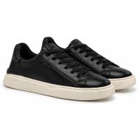 Sapatenis Casual Masculino Dublin em Couro - Preto E L