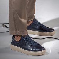 Sapatenis Casual Masculino Dublin em Couro - Royal